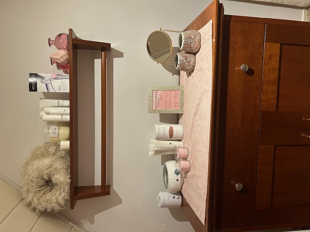 Kast met professionele beautyproducten